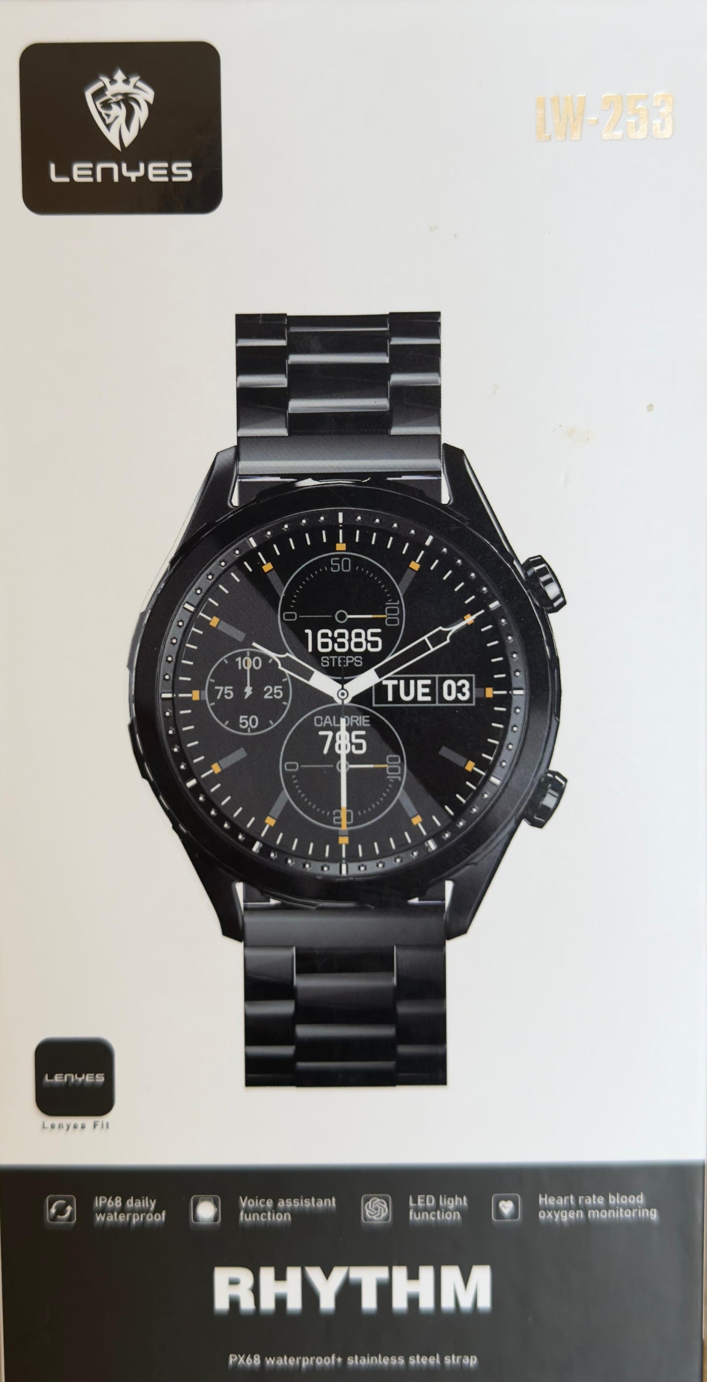 RYTHM smart watch from lenyes